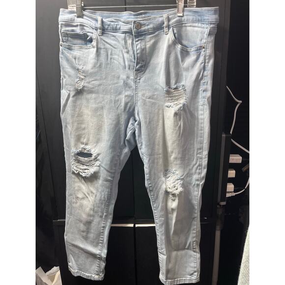 Soho New York & Company Legging Crop Jeans - Picture 1 of 6